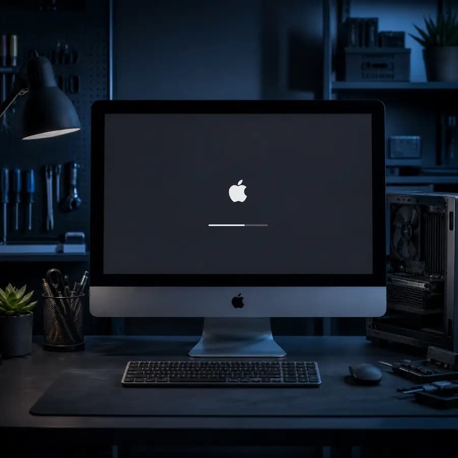 iMac самопроизвольно перезагружается — повторный запуск системы на моноблоке