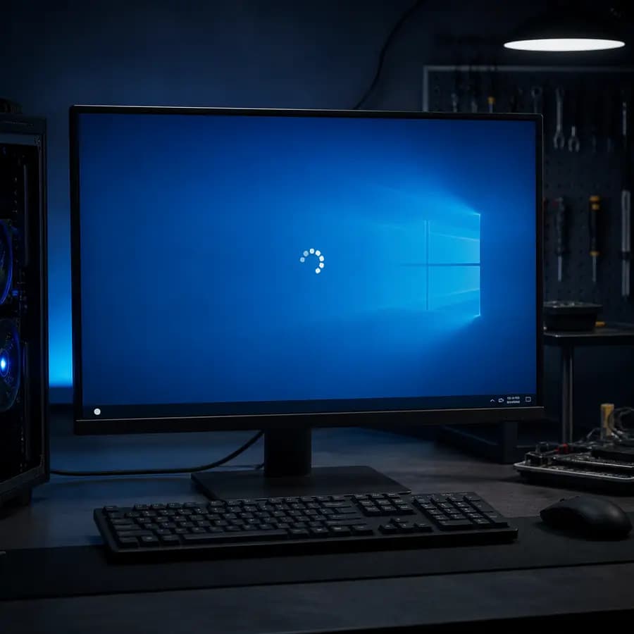 Не запускается рабочий стол Windows — пустой экран после входа в систему