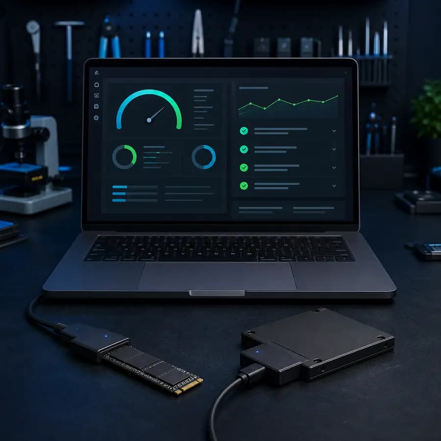 Диагностика SSD и проверка SMART — состояние накопителя на экране