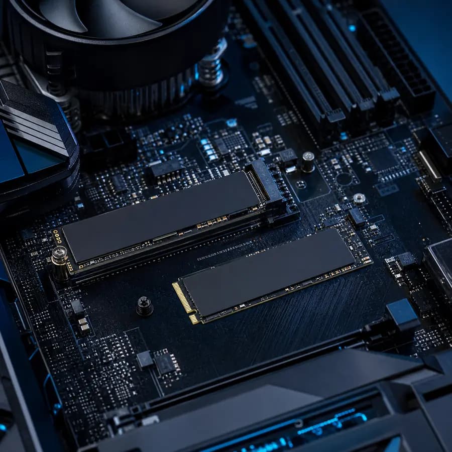 Установка дополнительного SSD — накопитель и материнская плата