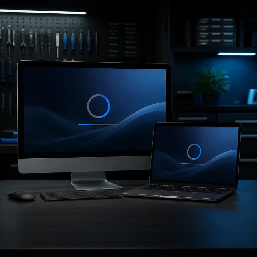 Установка macOS — компьютеры во время настройки системы