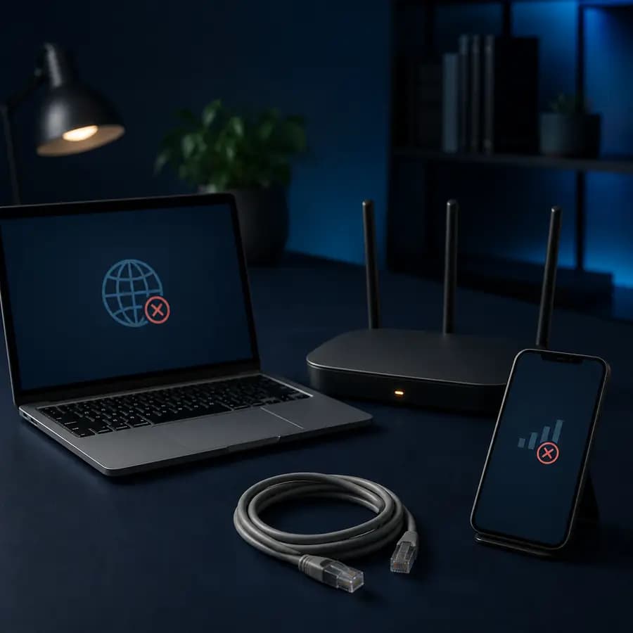 Проблемы с интернетом и Wi-Fi — роутер и устройства без подключения