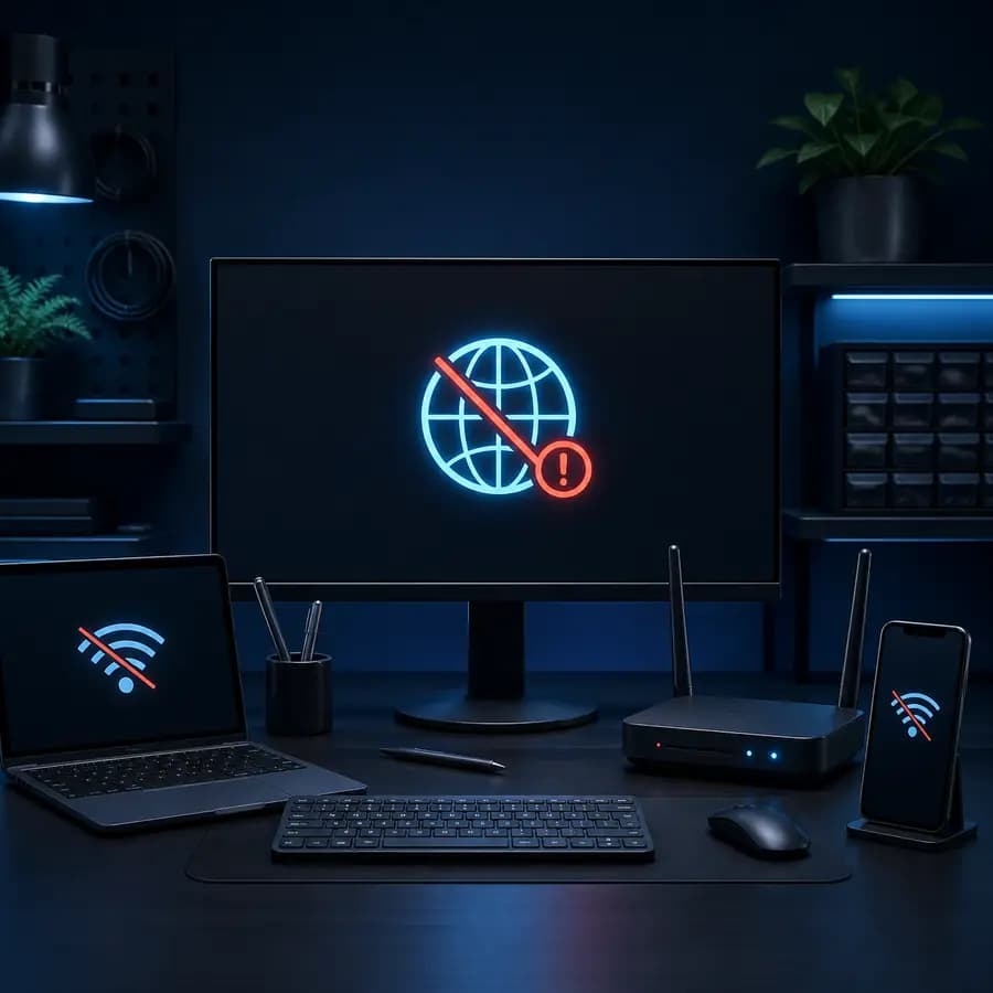 Нет интернета — диагностика роутера, Wi-Fi и подключения компьютера к сети