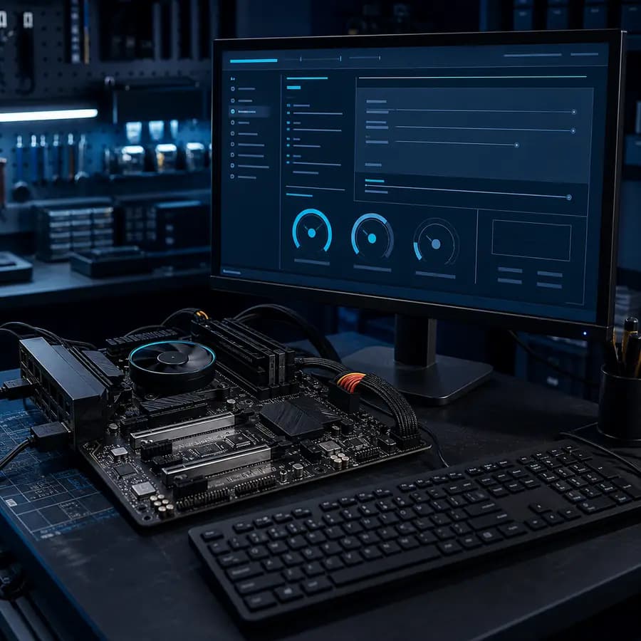 Настройка BIOS / UEFI — материнская плата и системное меню